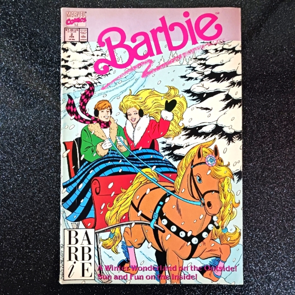 Vintage Barbie Comic Book, Vol. 1. No. 2. February 1991.